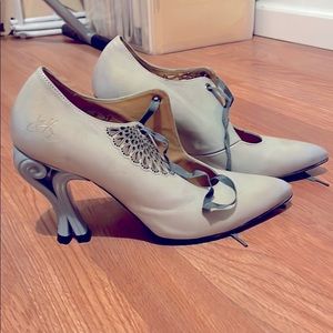 Fluevog Estella mermaid heels